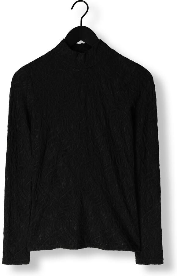 MINUS Dames Tops & T-shirts Msvicenta Rollneck Longsleeve Top Zwart - Foto 3