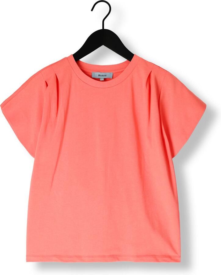 MINUS Dames Tops & T-shirts Sevira T-shirt Koraal - Foto 2