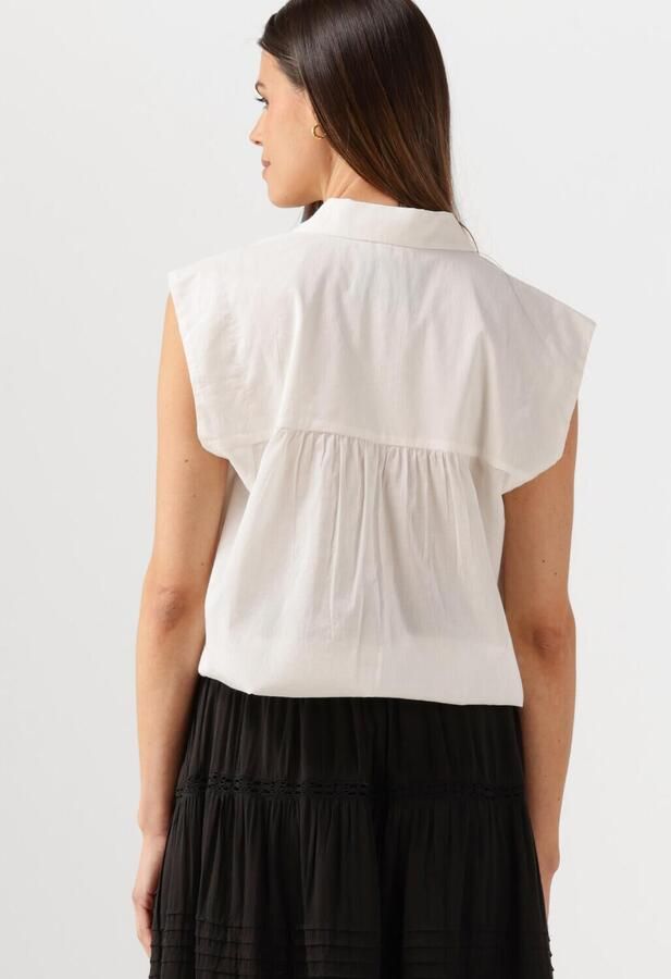 MINUS Dames Tops & T-shirts Silia Sleeveless Top Wit - Foto 2