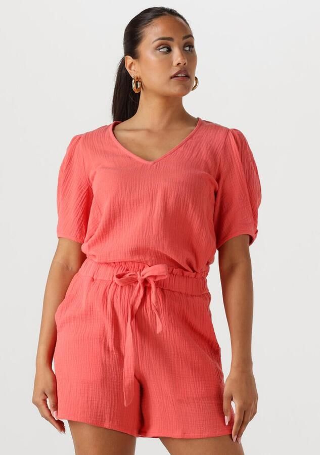 MINUS Dames Tops & T-shirts Stina Blouse Koraal - Foto 4