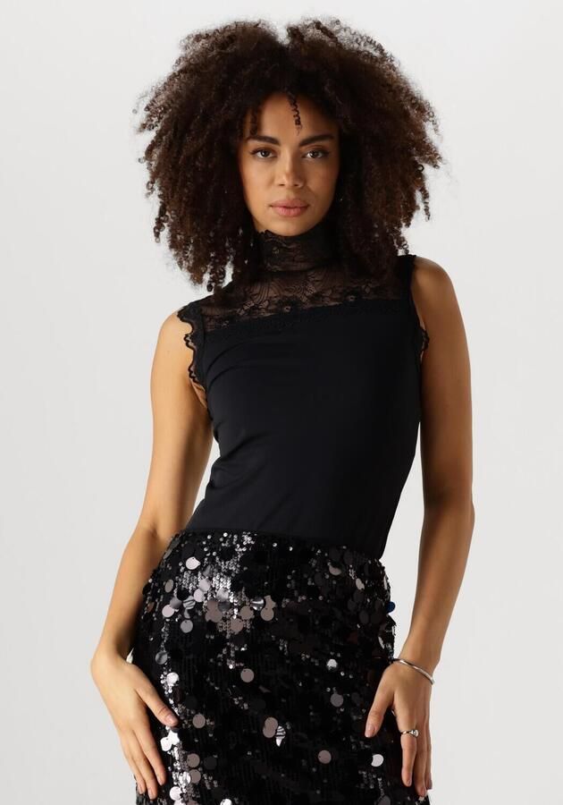 MINUS Dames Tops & T-shirts Vanessa High Neck Zwart - Foto 4