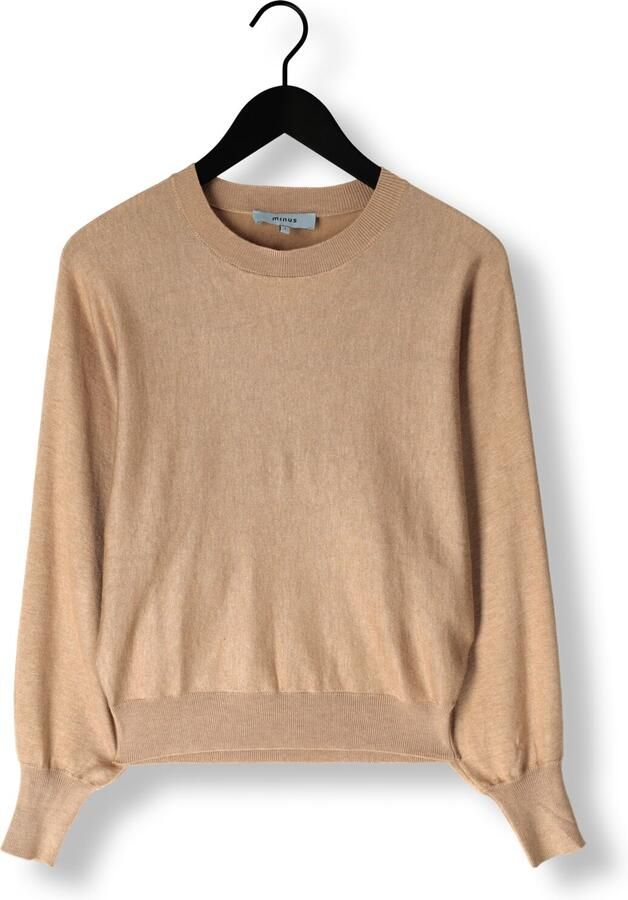MINUS Dames Truien & Vesten Dana Bat Sleeve Knit Pullover Beige - Foto 2