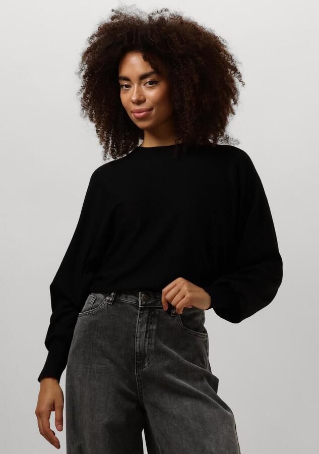 MINUS Dames Truien & Vesten Dana Bat Sleeve Knit Pullover Zwart - Foto 4