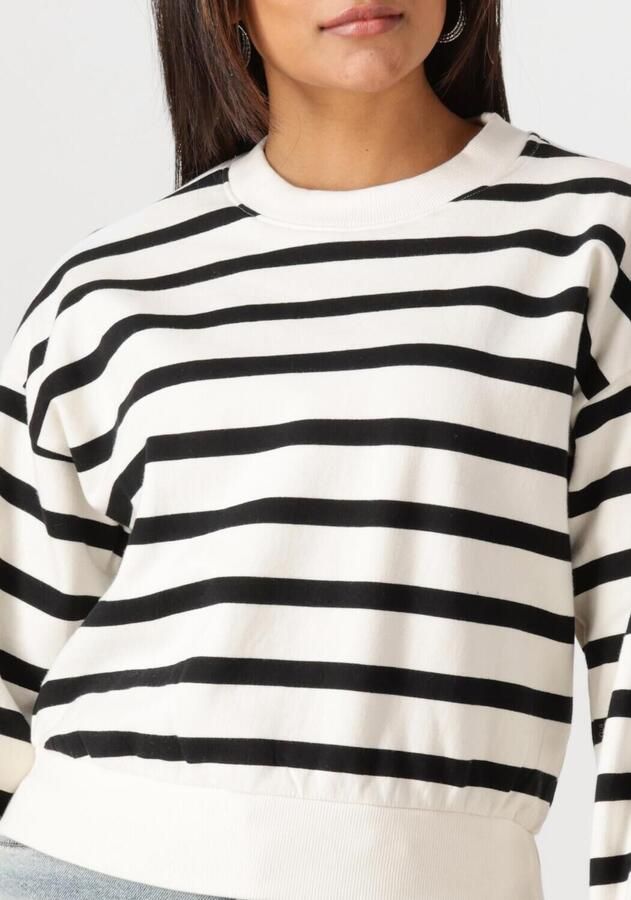 Minus Zwart Sweatshirt Estella Stijl White Dames - Foto 1