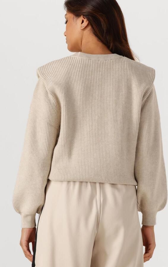 MINUS Dames Truien & Vesten Katharina Knit Pullover Beige - Foto 3