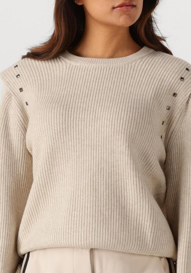 MINUS Dames Truien & Vesten Katharina Knit Pullover Beige - Foto 2