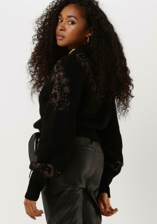 MINUS Dames Truien & Vesten Leika Knit Pullover Zwart