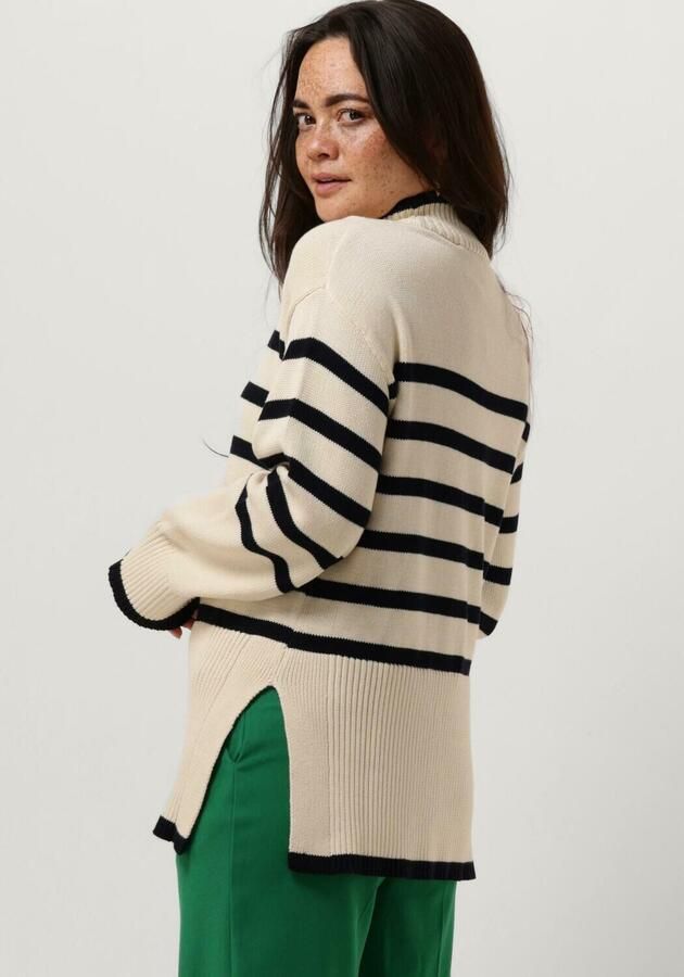 MINUS Dames Truien & Vesten Leonie Turtleneck Knit Pullover Ecru