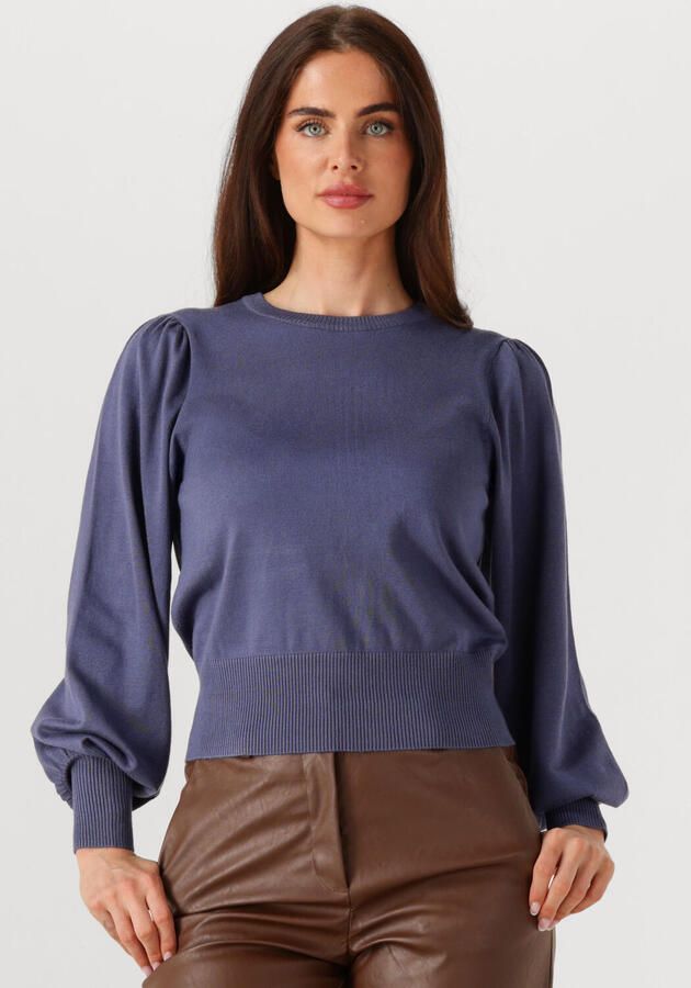 MINUS Dames Truien & Vesten Liva Long Sleeve Pullover Blauw - Foto 4