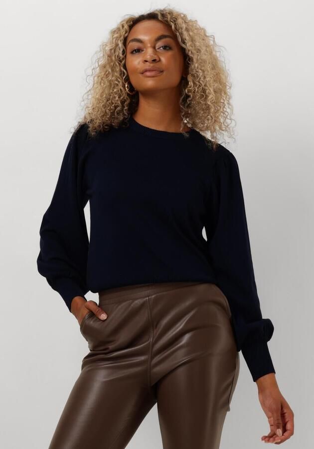 MINUS Dames Truien & Vesten Liva Long Sleeve Pullover Donkerblauw - Foto 4