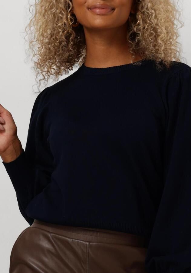 MINUS Dames Truien & Vesten Liva Long Sleeve Pullover Donkerblauw