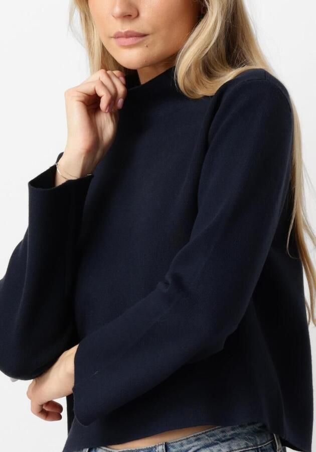 MINUS Dames Truien & Vesten Lupi High Neck Pullover Donkerblauw - Foto 2