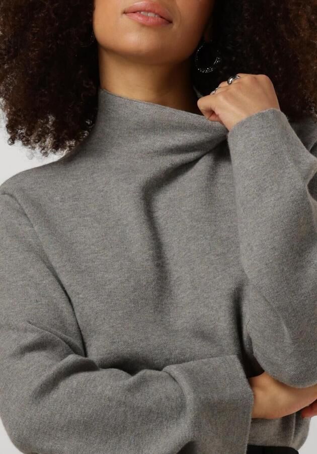 MINUS Dames Truien & Vesten Lupi High Neck Pullover Grijs - Foto 3
