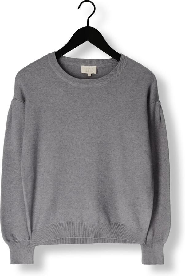 MINUS Dames Truien & Vesten Lupi Knit Pullover Lichtgrijs - Foto 3
