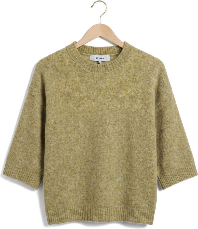 MINUS Dames Truien & Vesten Mscheryl Knit Pullover Groen - Foto 2