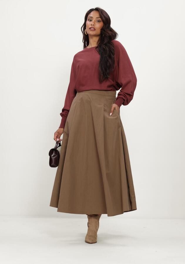 MINUS Dames Truien & Vesten Msdana Bat Sleeve Knit Pullover Bordeaux - Foto 4