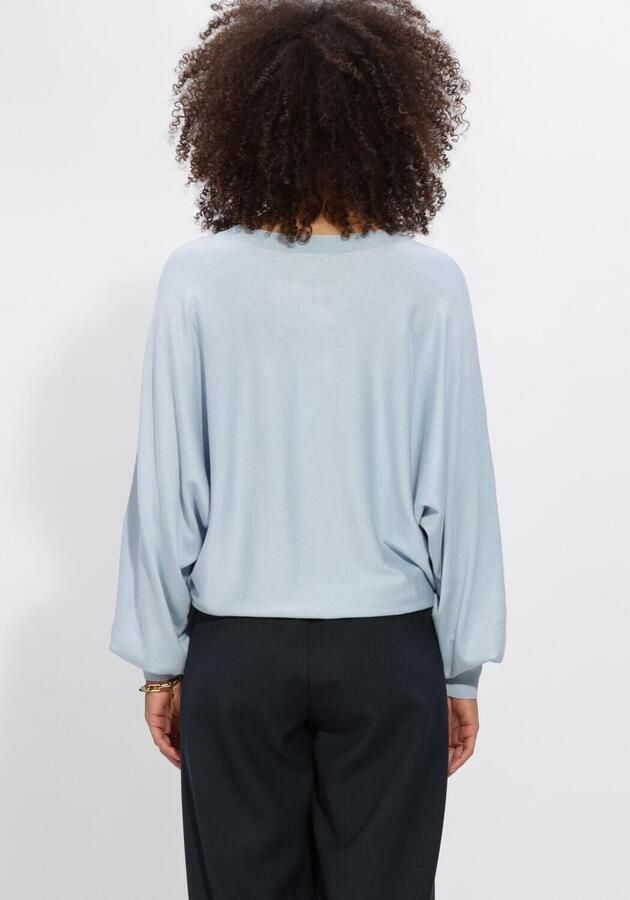 MINUS Dames Truien & Vesten Msdana Bat Sleeve Knit Pullover Lichtblauw - Foto 2