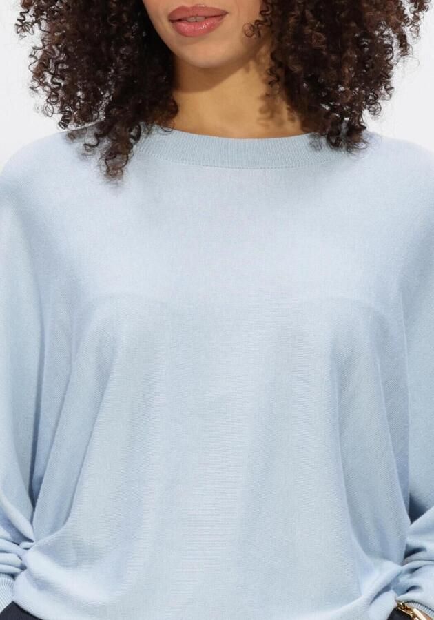 MINUS Dames Truien & Vesten Msdana Bat Sleeve Knit Pullover Lichtblauw - Foto 3