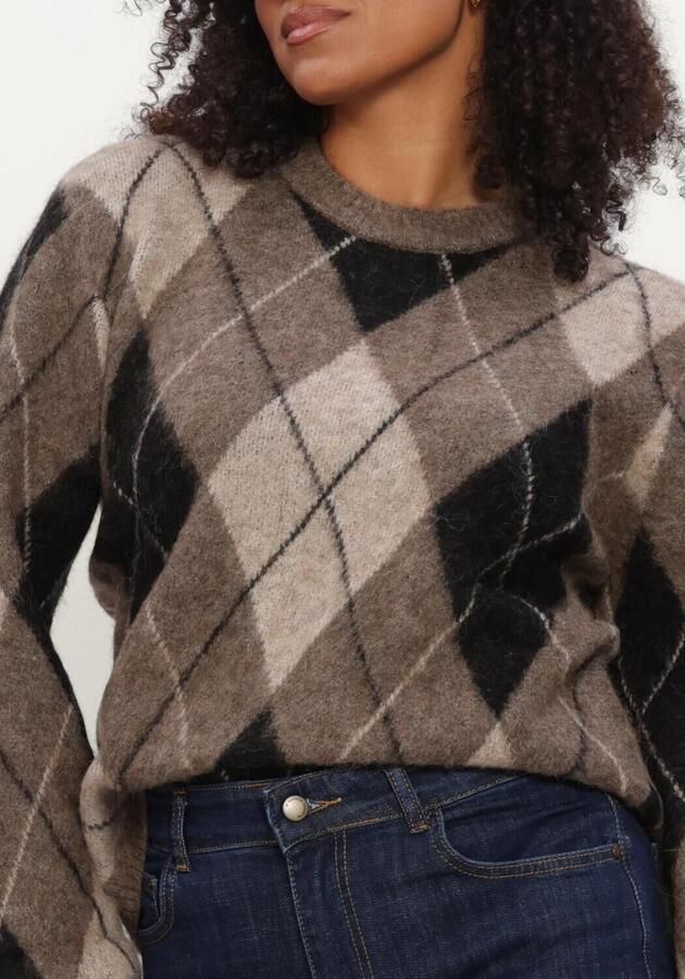 MINUS Dames Truien & Vesten Msinara Rws Knit Pullover Bruin - Foto 3