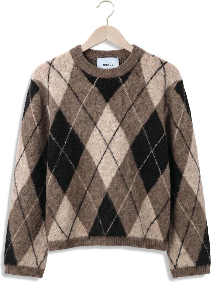 MINUS Dames Truien & Vesten Msinara Rws Knit Pullover Bruin - Foto 2