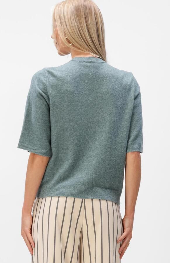 MINUS Dames Truien & Vesten Msjanna Knit Cardigan Petrol - Foto 4