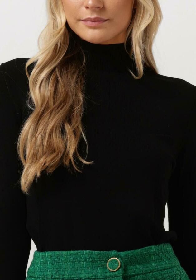 MINUS Dames Truien & Vesten Mslana Roll Knit Pullover Zwart - Foto 2