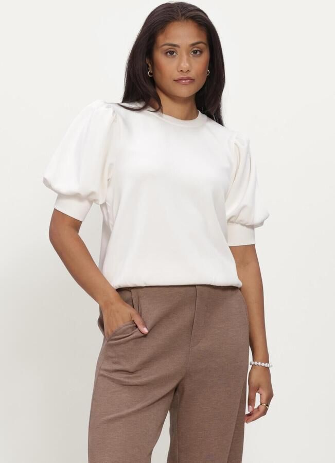 MINUS Dames Truien & Vesten Mslevina T-shirt Gebroken Wit