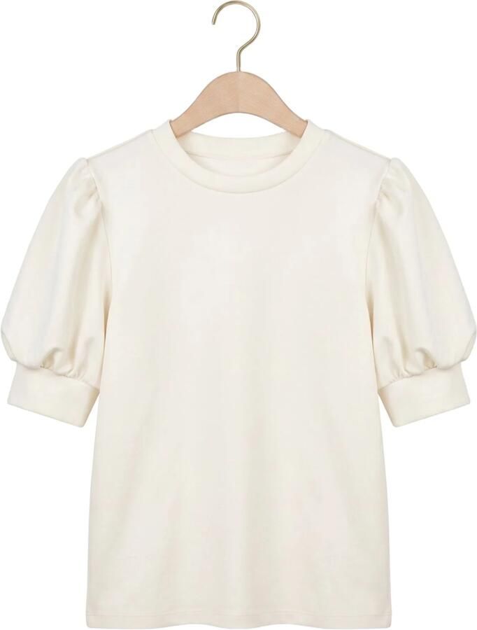 MINUS Dames Truien & Vesten Mslevina T-shirt Gebroken Wit - Foto 2