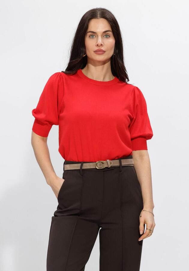 MINUS Dames Truien & Vesten Msliva Knit Tee Rood