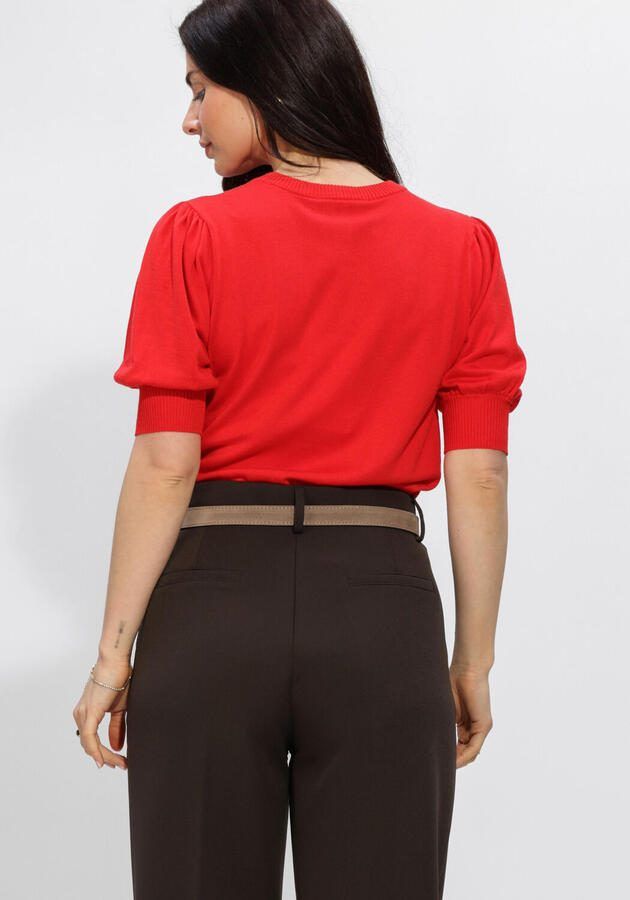 MINUS Dames Truien & Vesten Msliva Knit Tee Rood - Foto 4
