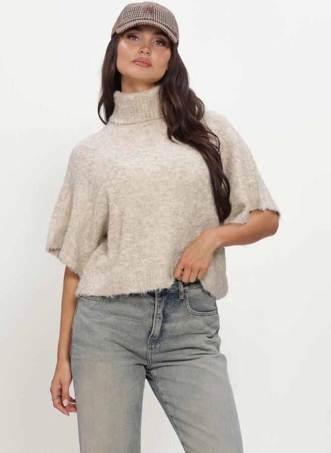 MINUS Dames Truien & Vesten Msmargrethe Grs Rws Knit Vest Ecru