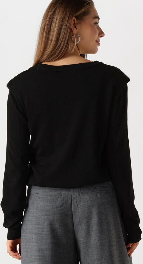 MINUS Dames Truien & Vesten Msmekira Solid Knit Pullover Zwart - Foto 3