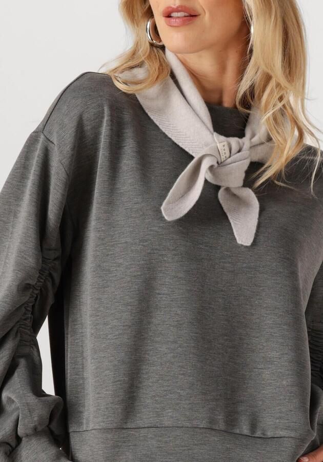 MINUS Dames Truien & Vesten Sabi Sweat Donkergrijs - Foto 2