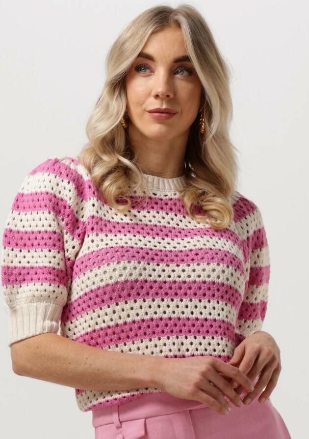 Minus Roze T-shirt Georgina Knit T-shirt