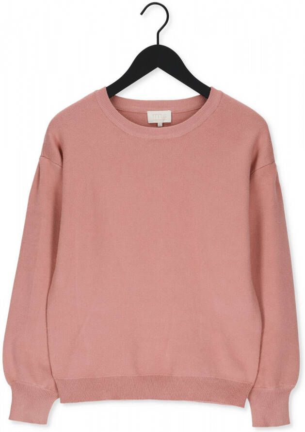 Minus Roze Truien Lupi Knit Pullover