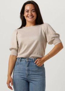 Minus Zand T-shirt Liva Puff Half Sleeve Knit Pullover