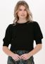 MINUS Dames Tops & T-shirts Liva Knit Tee Zwart - Thumbnail 1