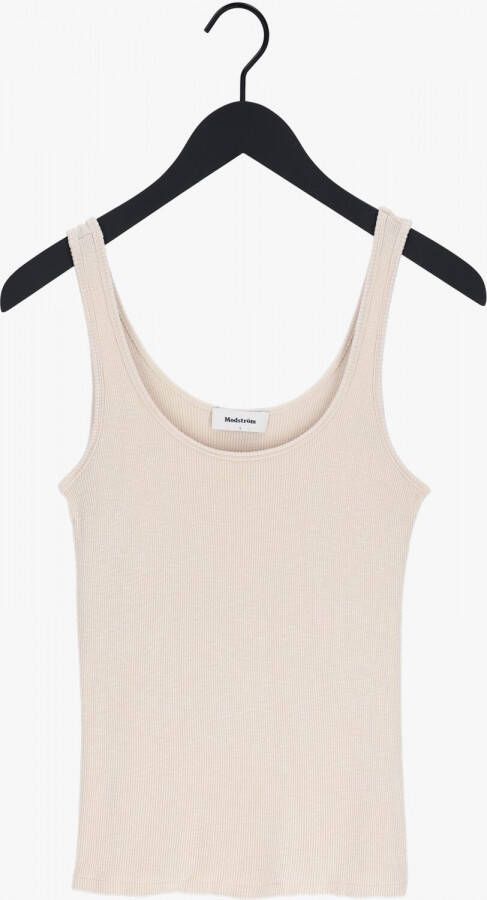 Modström Sleeveless Tops Beige Dames