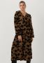 MODSTRÖM Modström Dames Jurken Allison Print Dress Bruin - Thumbnail 1