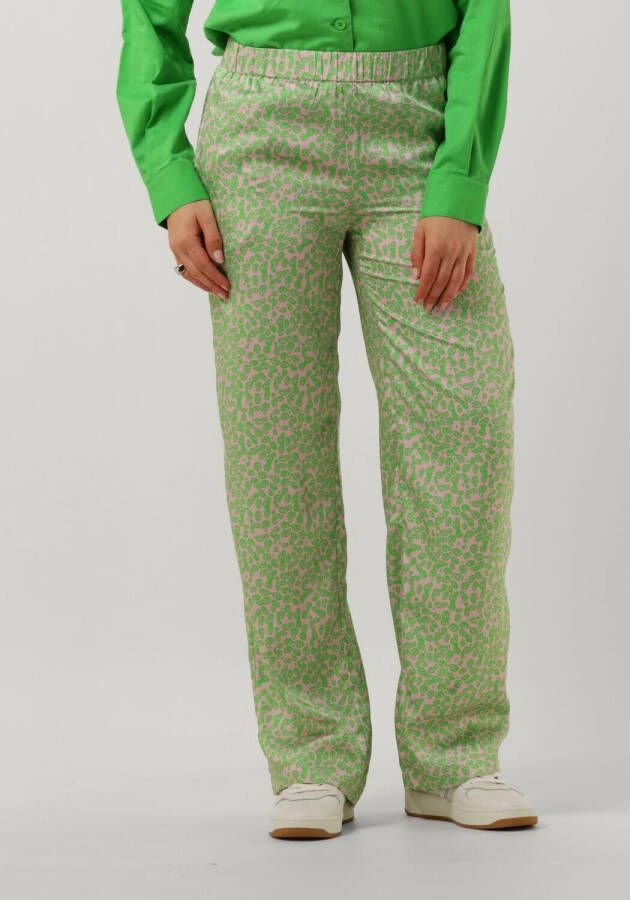 MODSTRÖM Modström Dames Broeken Clarke Print Pants Groen