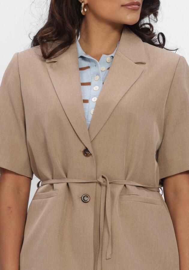 MODSTRÖM Modström Dames Blazers Alayamd Ss Blazer Beige - Foto 3