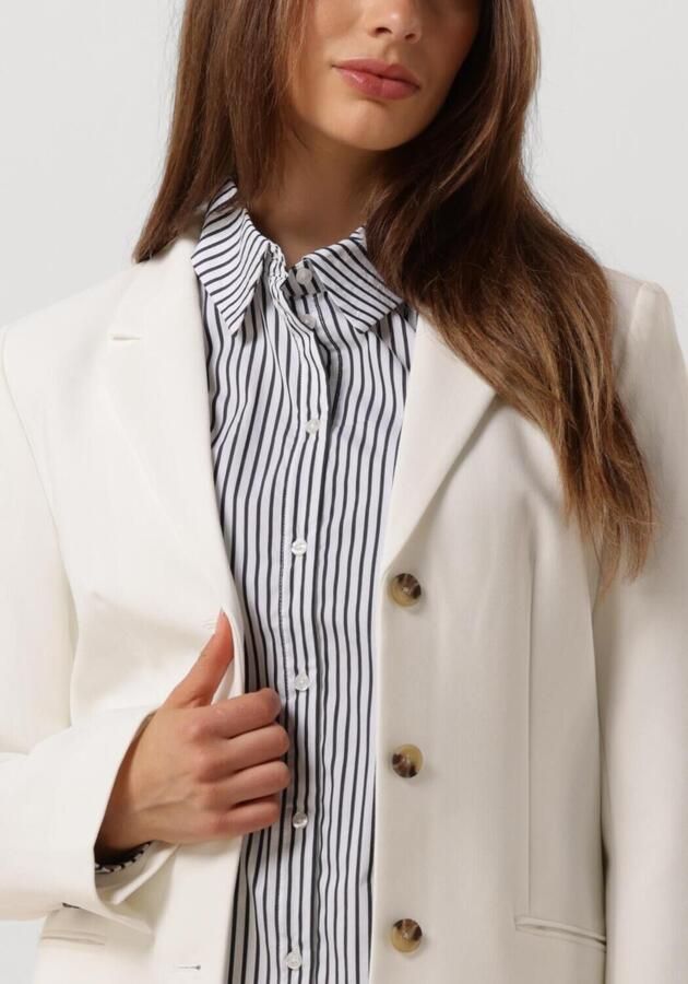 Modström Witte Slim Fit Blazer voor Feestelijke Gelegenheden White Dames - Foto 2