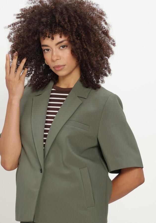 MODSTRÖM Modström Dames Blazers Galemd Ss Blazer Groen - Foto 4