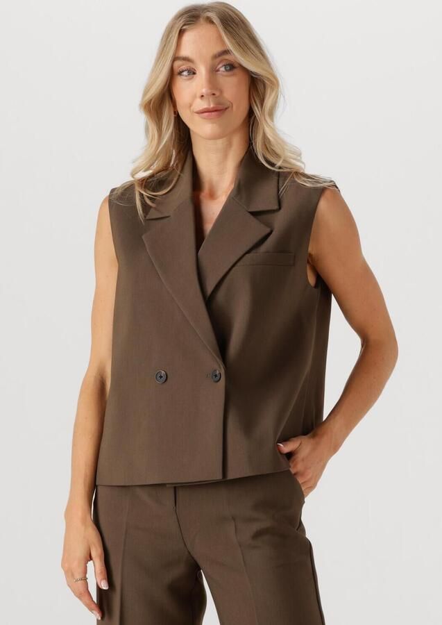 MODSTRÖM Modström Dames Blazers Galemd Vest Bruin - Foto 4
