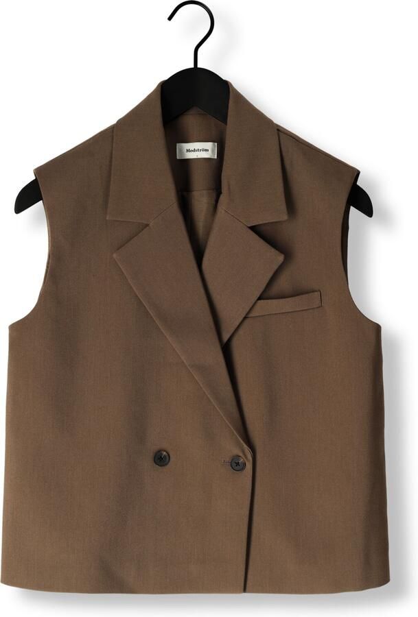 MODSTRÖM Modström Dames Blazers Galemd Vest Bruin - Foto 3