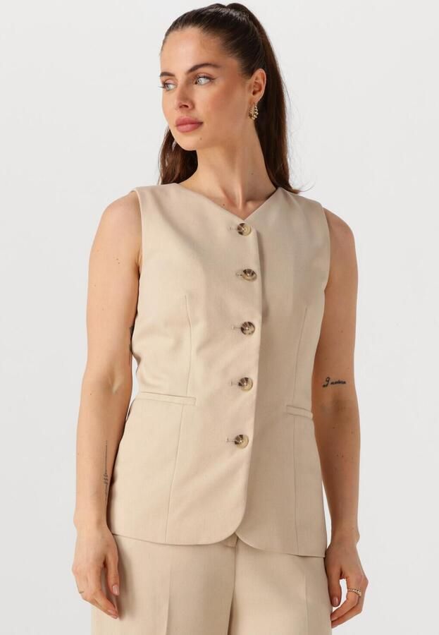 MODSTRÖM Modström Dames Blazers Normamd Top Beige - Foto 4