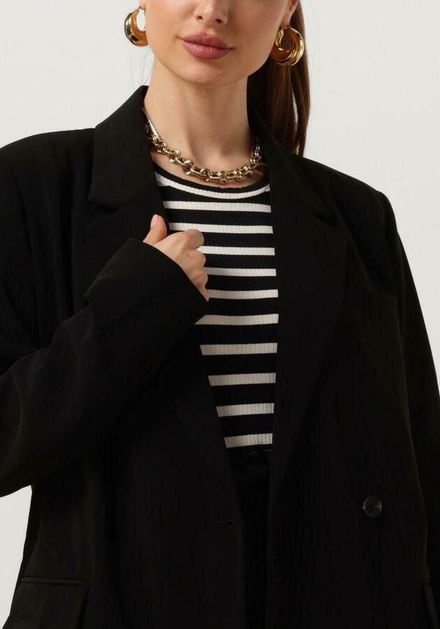 Modström Zwarte Blazer met Polyester en Elastaan Black Dames - Foto 2