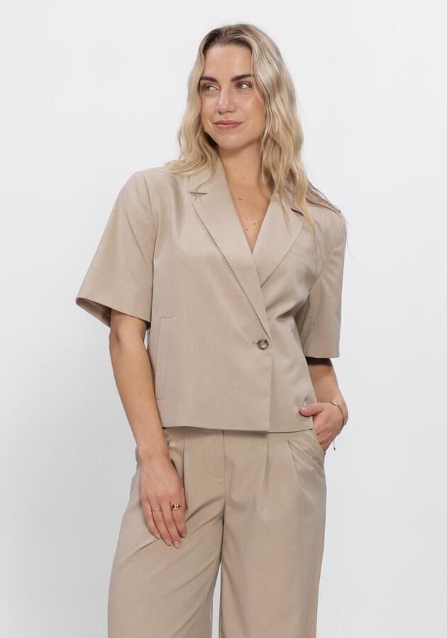 MODSTRÖM Modström Dames Blazers Tuesdaymd Ss Blazer Beige