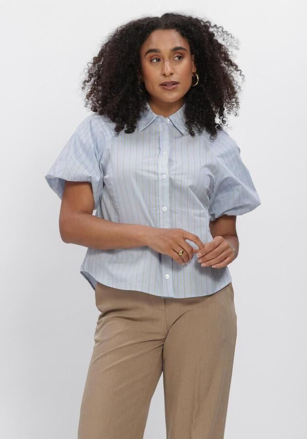 MODSTRÖM Modström Dames Blouses Augustamd Shirt Lichtblauw