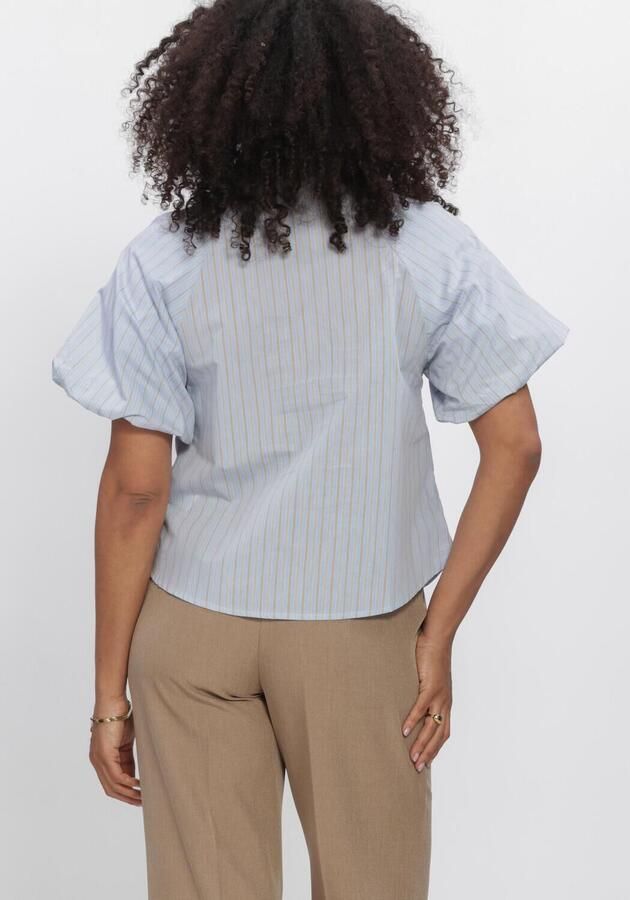 MODSTRÖM Modström Dames Blouses Augustamd Shirt Lichtblauw - Foto 3